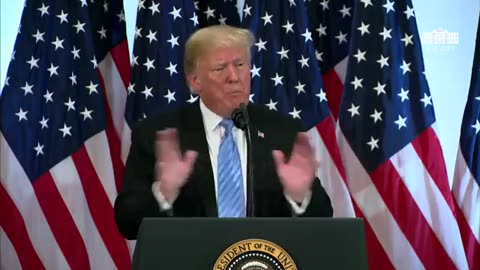 President Trump Hosts a Press Conference