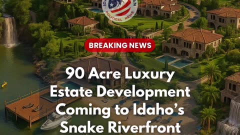 90 Acre Luxury Estate Coming to Melba Idaho