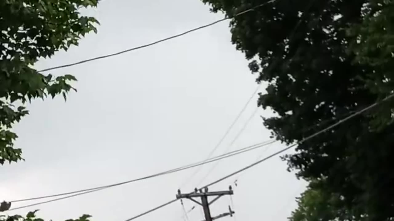 Deadly wedge tornado moving past my neighborhood