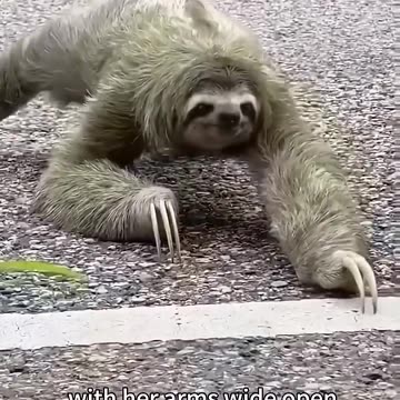 Helping sloth mom#healing #rescue #animalshorts #cute #cuteanimals #shortvideo #shorts
