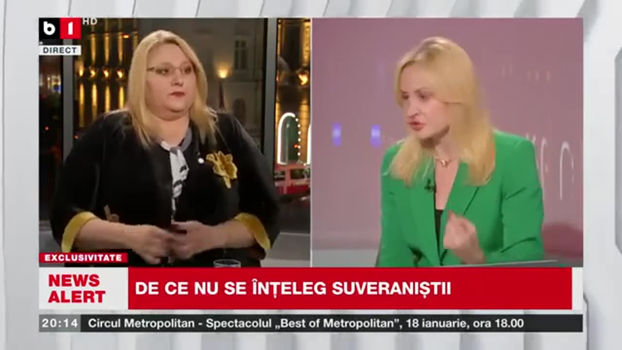 Diana Șoșoacă la B1TV - 05 ianuarie 2025 (ora 12:19)