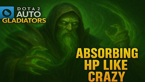 Dota 2 Auto Gladiators Necrophos absorbing HP like crazy