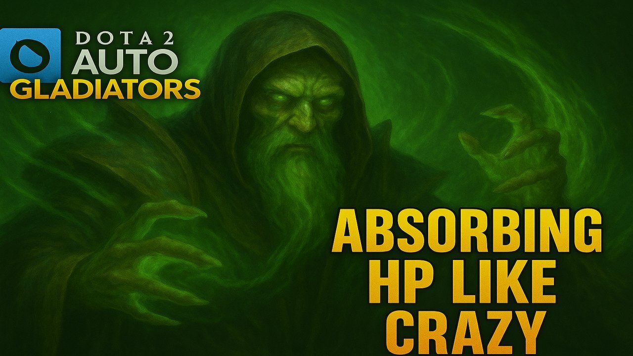 Dota 2 Auto Gladiators Necrophos absorbing HP like crazy
