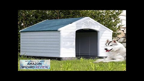 Extra Large Dog Houses for Small Medium Large Dogs Outside 41 Inch Review