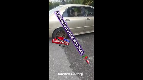 A miracle no one was hurt. 🥀🚗