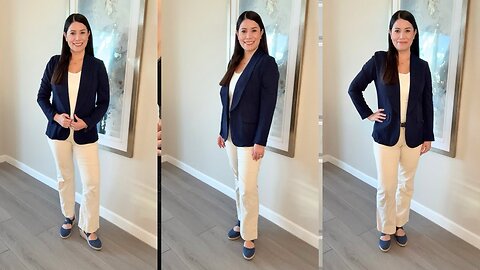 My favorite blazer for the office 