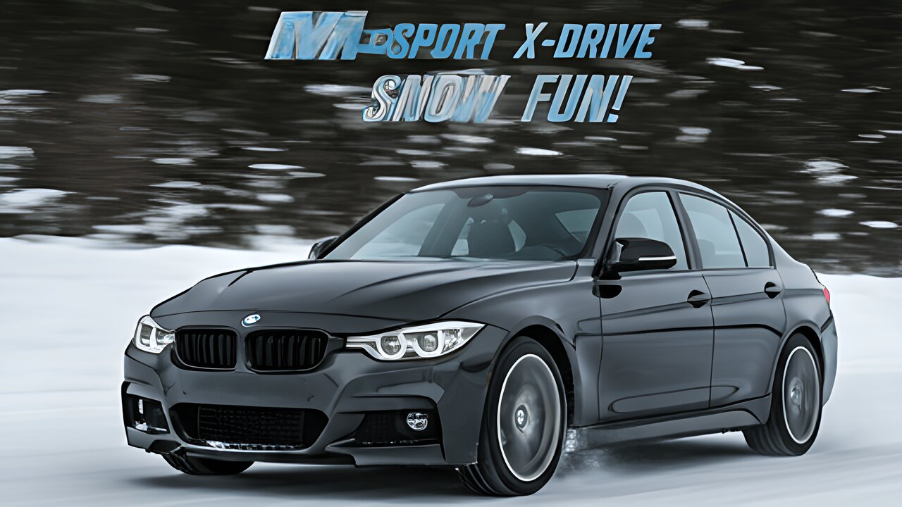 BMW 330i M Sport X-Drive - Driving, Drifting and Donuts