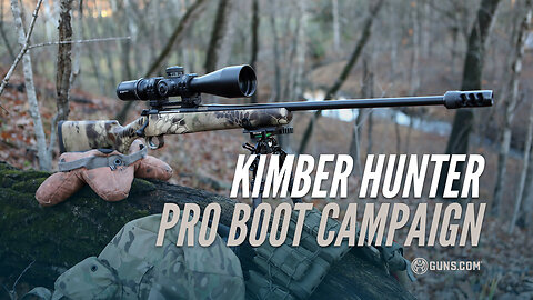 The Kimber Hunter Pro Boot Campaign Rifle Lives Up to Its Accuracy Guarantee