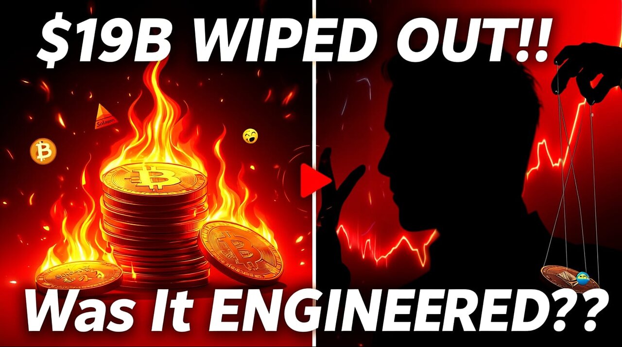 $19 BILLION GONE?! Was This Crypto Collapse Engineered? | What They’re NOT Telling You…