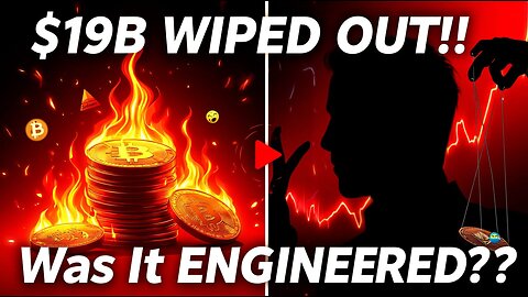 $19 BILLION GONE?! Was This Crypto Collapse Engineered? | What They’re NOT Telling You…