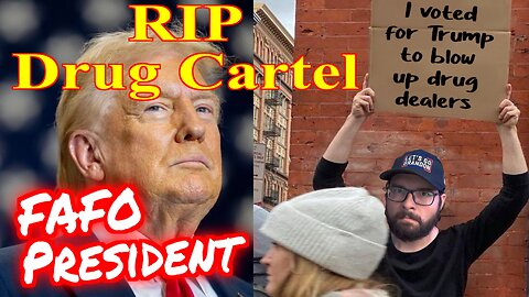Trump President FAFO Cartel killer. EBT freakout. Baby Trafficking horrors. TC 10/24/25