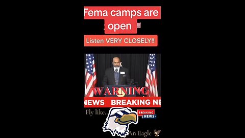 FEMA Camps Are Open