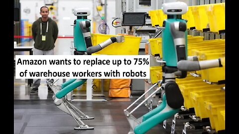 Amazon goal to replace 75% of warehouse workers by 2033
