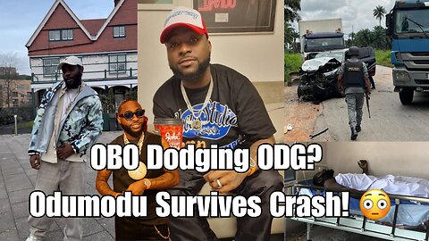 Is Davido Scared of Burna Boy? 🤔 Odumodu Black in Ghastly Crash! 🚨