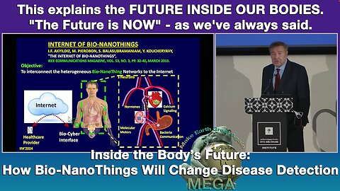 This explains the FUTURE INSIDE OUR BODIES. "The Future is NOW" - as we've always said. | Inside the Body’s Future: How Bio-NanoThings Will Change Disease Detection