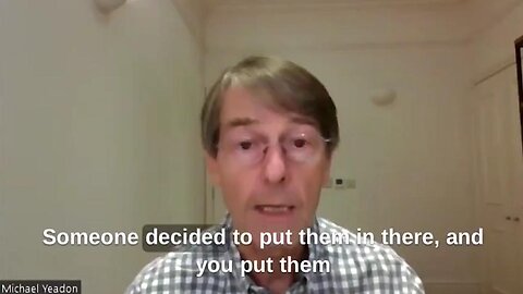 Design of molecular structures in Vaccine, has no other purpose but to injure & kill." - Ex-Pfizer chief scientific officer Dr. Mike Yeadon