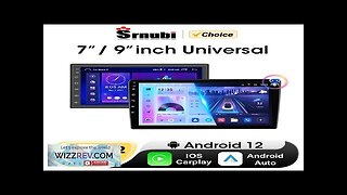 Srnubi 2 din 7 9 inch Android 12 Carplay Car Radio Multimedia Review