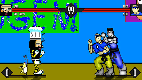 MUGEN - Extremely Rare Chars - DARE? & Rag Rappy vs. Torin & Siblo - Download