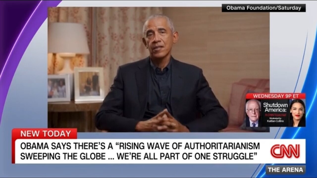 Obama Is Concerned About Authoritarianism
