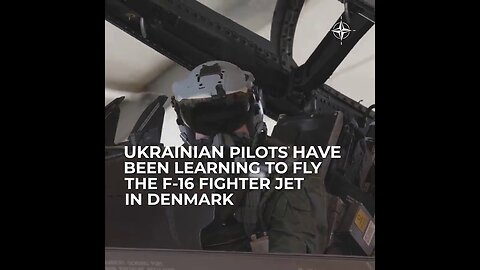 Ukrainian Top Guns Train With NATO F-16 Fighter Jets