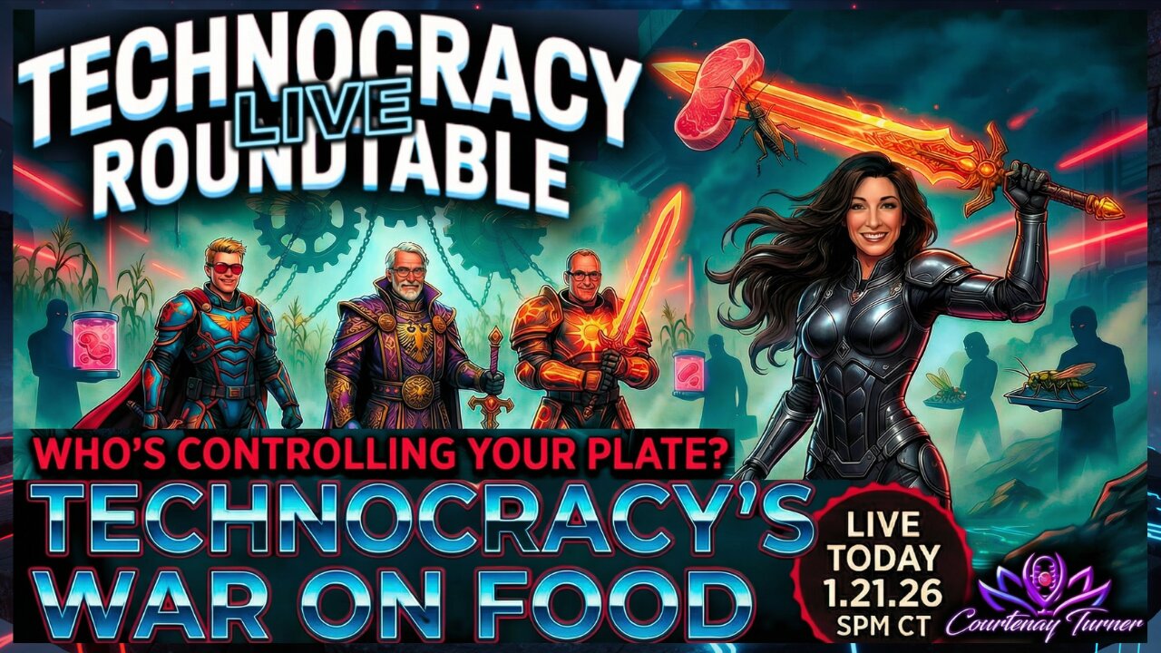 Technocracy Roundtable LIVE: Technocracy's War on Food: Who's Controlling Your Plate?