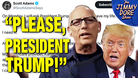 Cancer-Stricken Dilbert Creator BEGS Trump To Help Him Get Treatment!