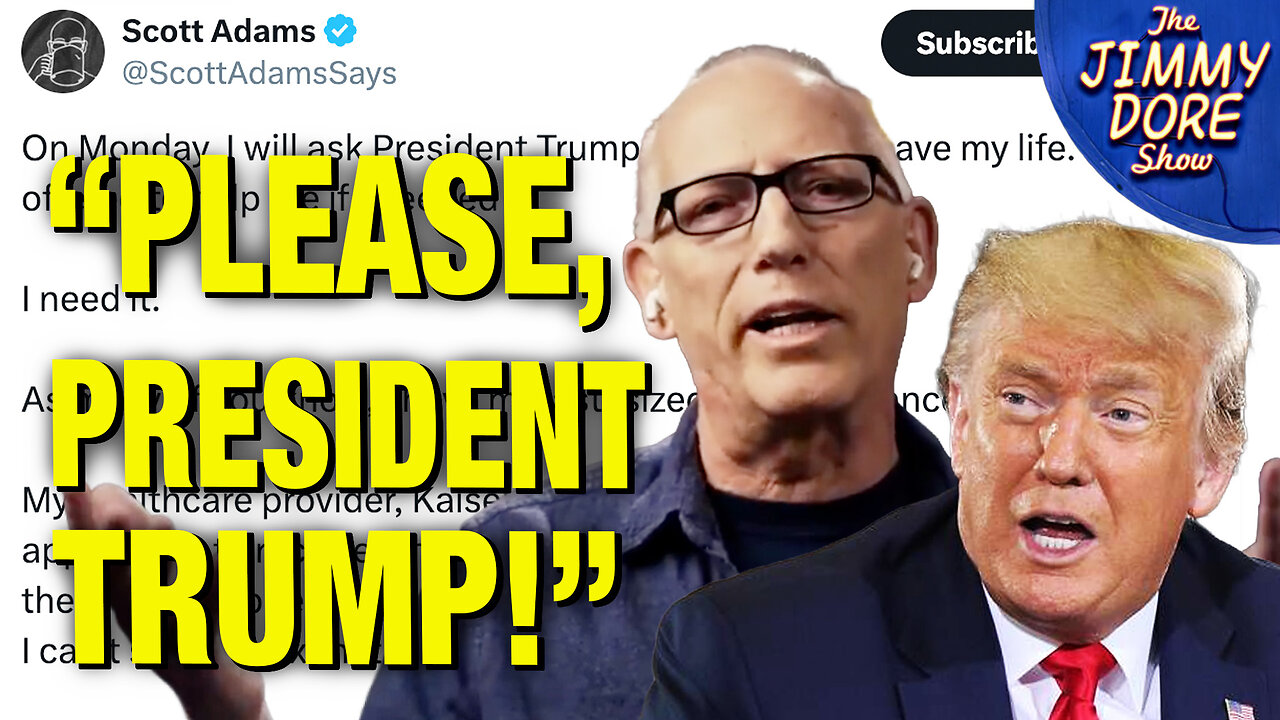 Cancer-Stricken Dilbert Creator BEGS Trump To Help Him Get Treatment!