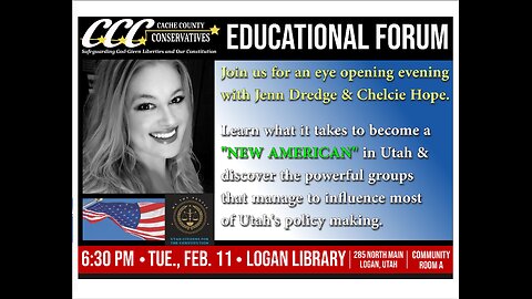 2025-02-11 Jenn Dredge & Chelcie Hope - Powerful Groups That Influence Utah Policy Making