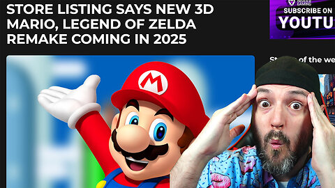 NEW 3D MARIO AND ZELDA?