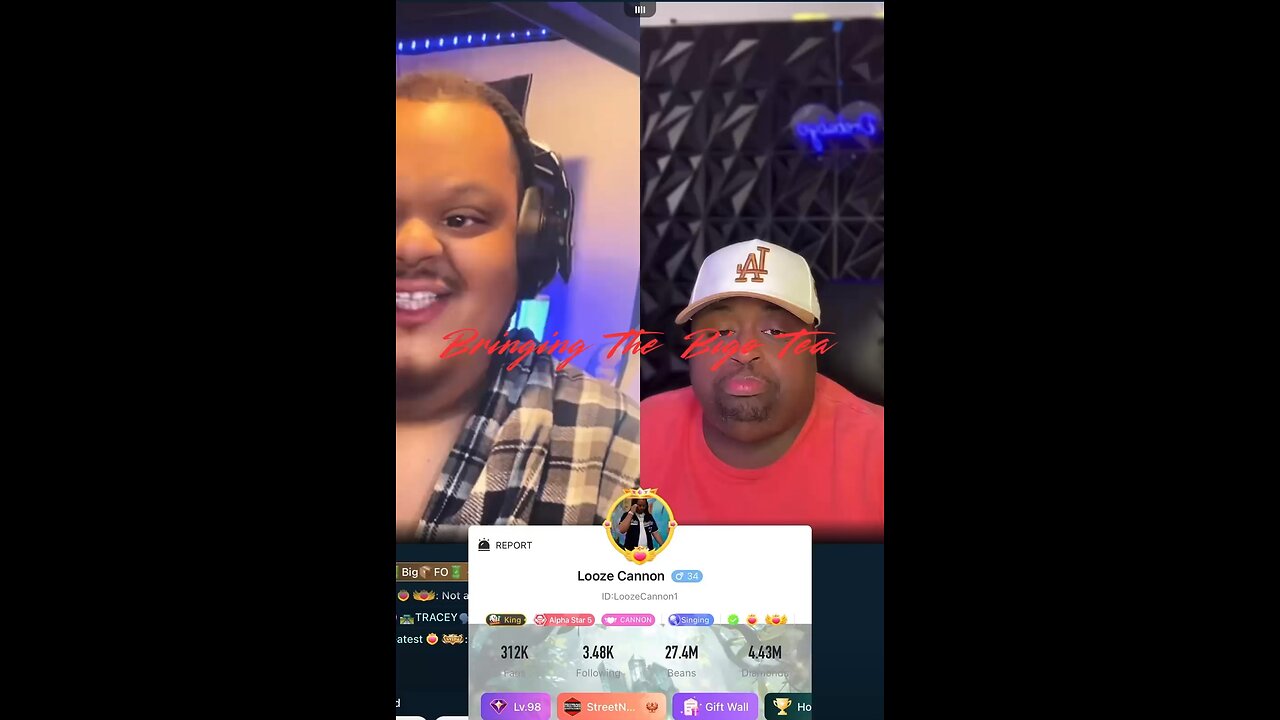 Looze is in character he’s too funny😁😁