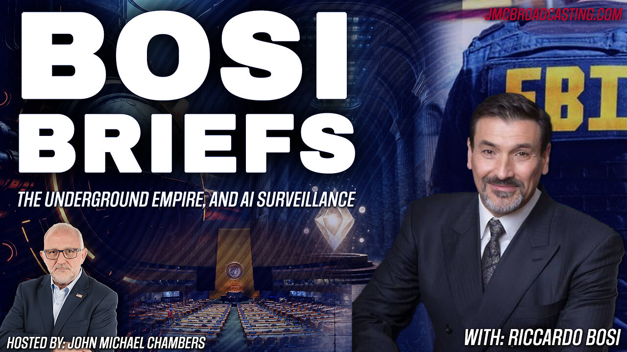 The Underground Empire, AI Surveillance, and the War for Your Mind | Riccardo Bosi