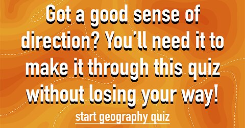 Geography Quiz