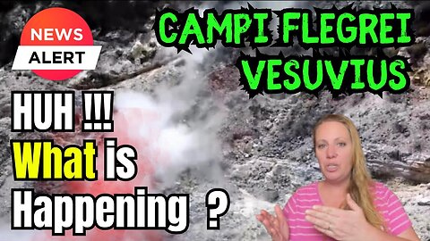 ESUVIUS doesn't quiet down ! Campi Flegrei and Vesuvius Earthquakes look STRANGE ! Time to WORRY ?