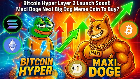 Maxi Doge Next Dog Themed Meme Coin To Buy Next?? Bitcoin Hyper Most Bullish New Crypto Launch 🚀