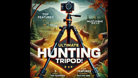 “Ultimate Hunting Tripod: Your New Must-Have Gear!”