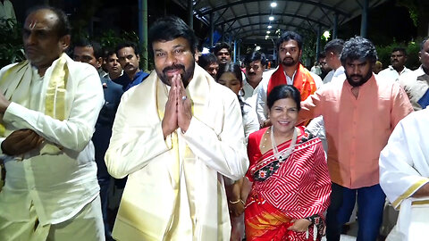 Chiranjeevi Visits Tirumala Tirupati | Megastar Chiranjeevi | Tirupati | Tollywood