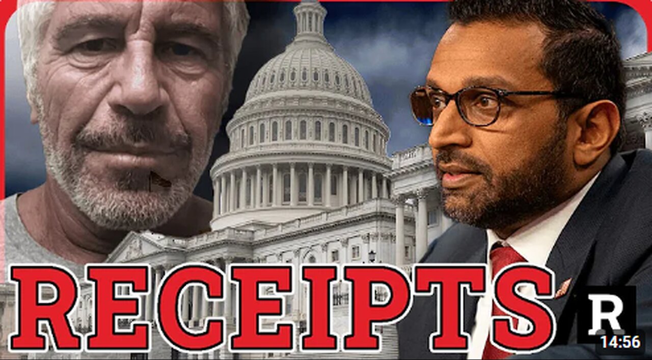 They are TERRIFIED of Kash Patel ''Members of Congress could be on the Epstein List''