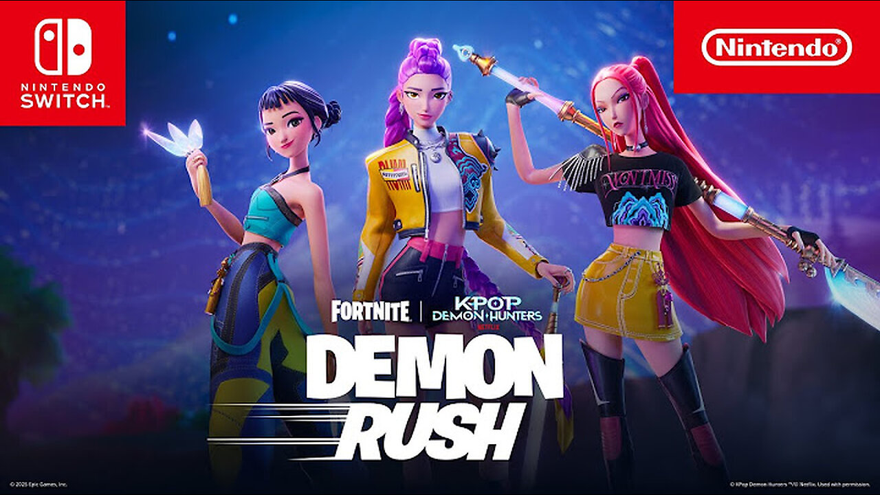 Fortnite – KPop Demon Hunters – Nintendo Switch