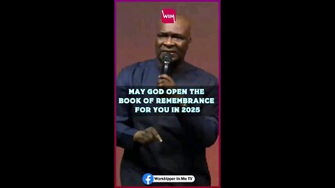 May God Open The Book Of Remembrance For You - Apostle Joshua Selman