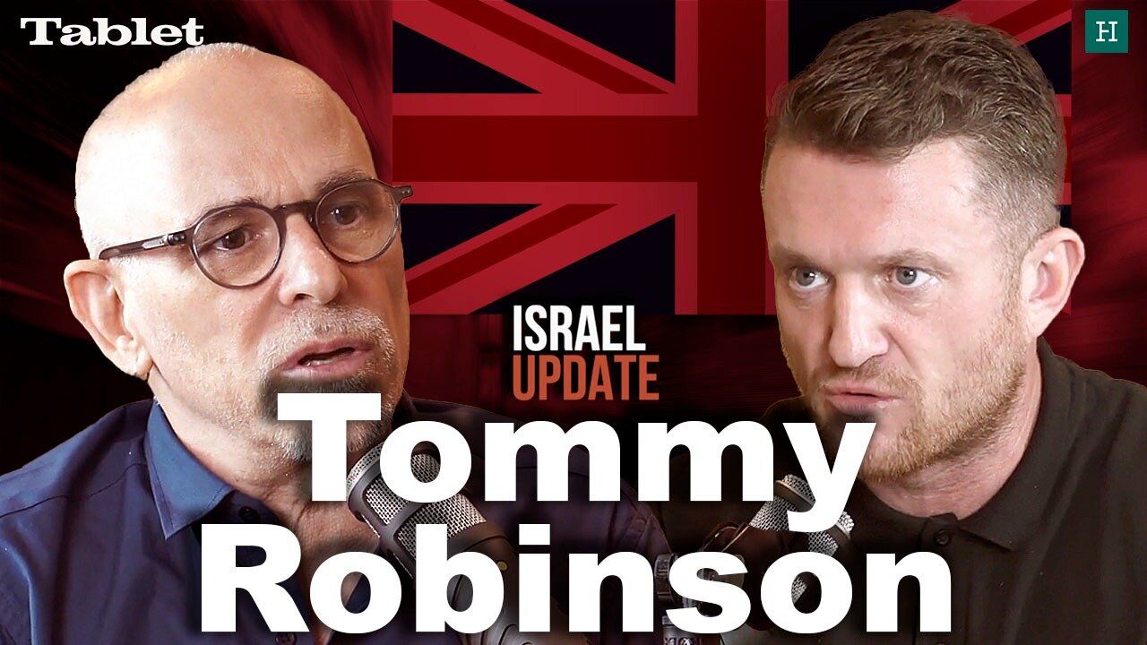 TOMMY ROBINSON IN ISRAEL