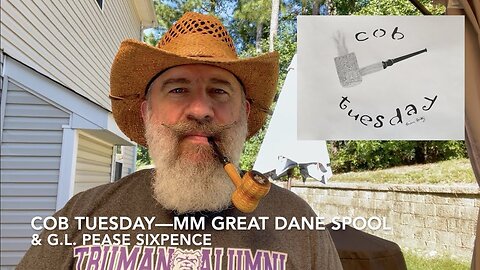 Cob Tuesday—MM Great Dane Spool & G.L. Pease Sixpence