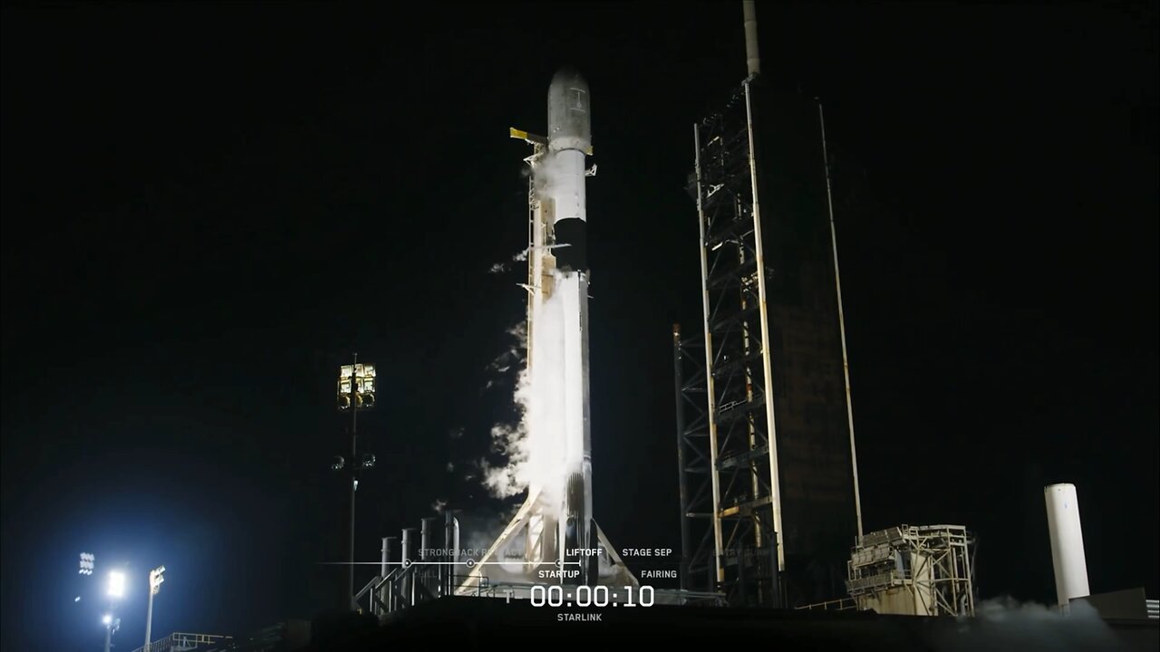 SPACEX SUCCESSFULLY LAUNCHES, THE STARLINK GROUP (6-89) MISSION.