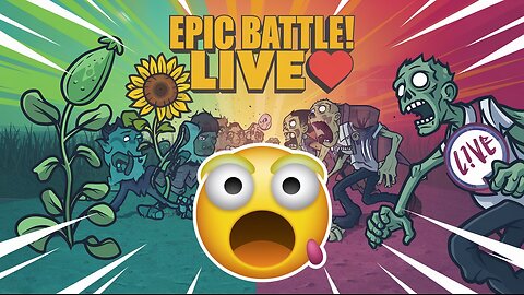 Plants vs Zombies live stream gameplay