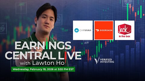Earning's Central Live 🎬 - CVNA, DASH, JACK