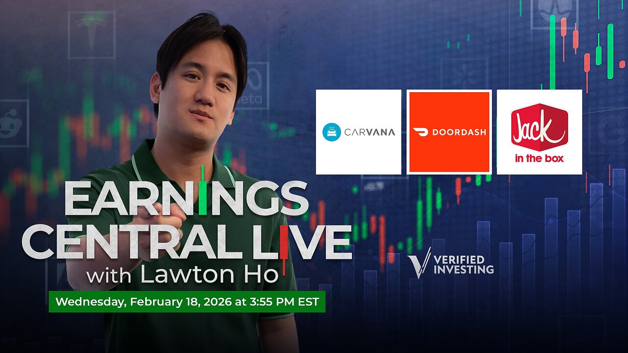 Earning's Central Live 🎬 - CVNA, DASH, JACK