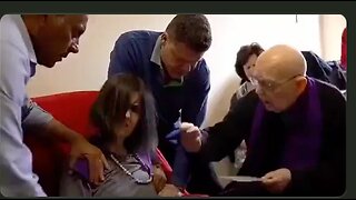 What a real exorcism being performed looks like