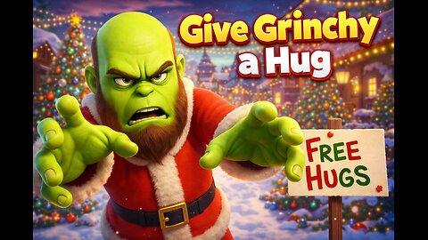 Give Grinchy A Hug (IRL Stream)