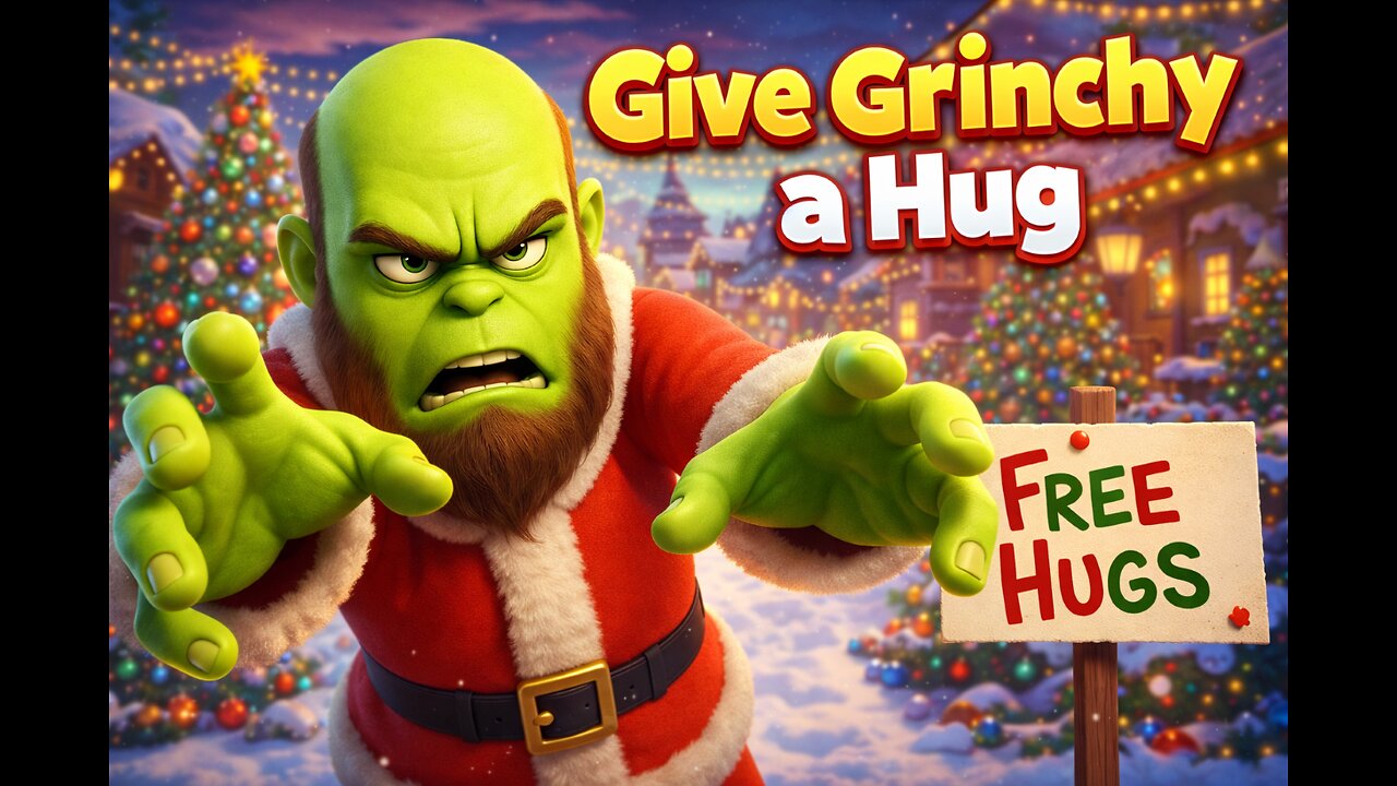 Give Grinchy A Hug (IRL Stream)
