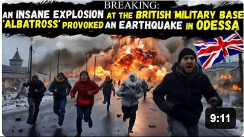 RUSSIA for the First Time Launched the World's Most Powerful Aerial Bomb on UK Servicemen in ODESSA