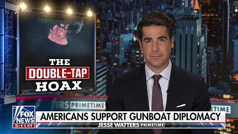 Jesse Watters Deconstructs The Uproar Over A Second Strike On An Alleged 'Narco-Terrorist' Boat